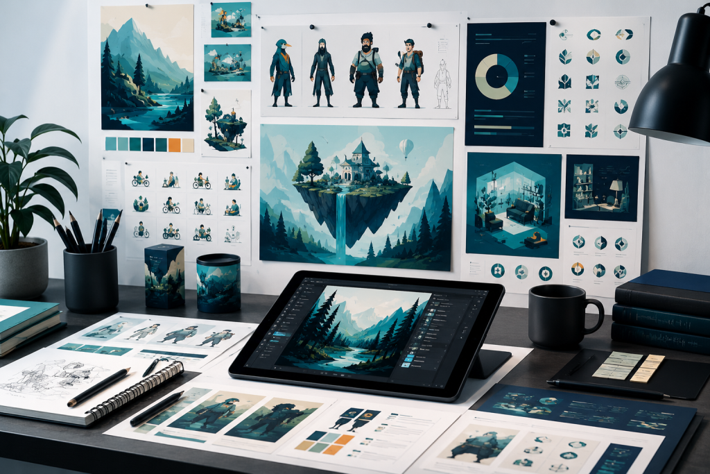 Custom Illustration & Visual Storytelling