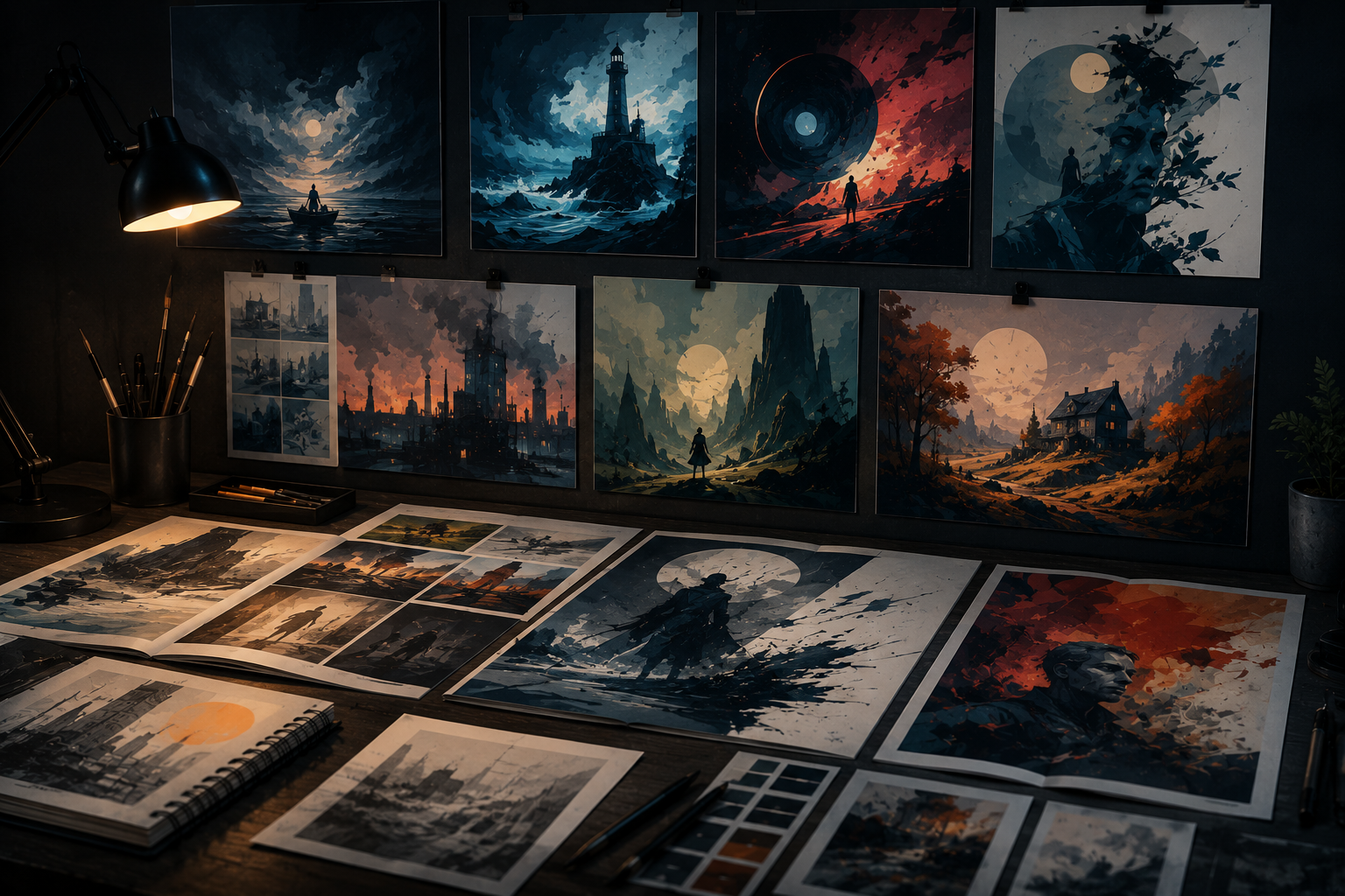 Editorial and Narrative Art by Graphisco