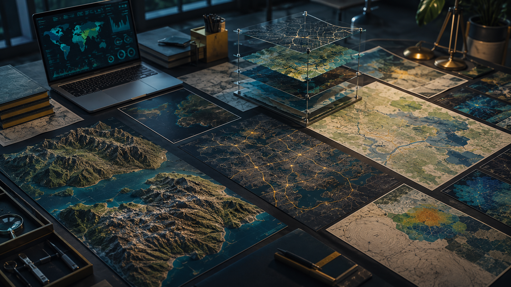 Geospatial and Map Design by Graphisco