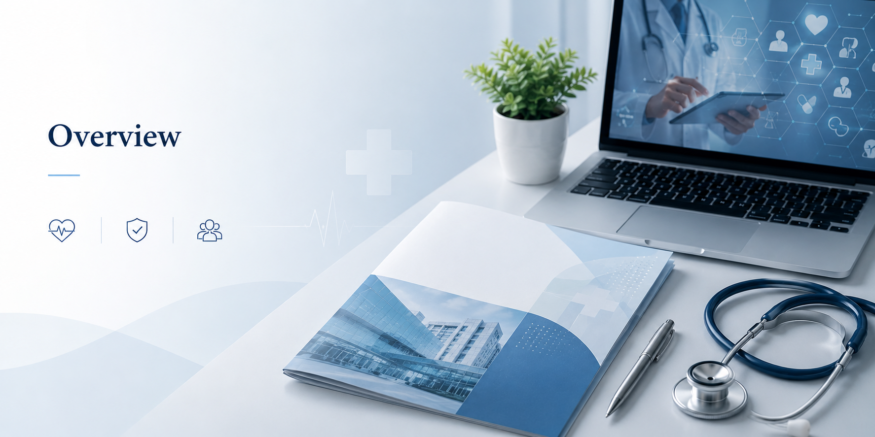 Healthcare branding and patient communication design by Graphisco