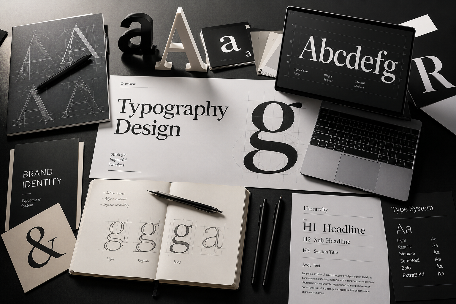 Typography Design and Brand Voice case study