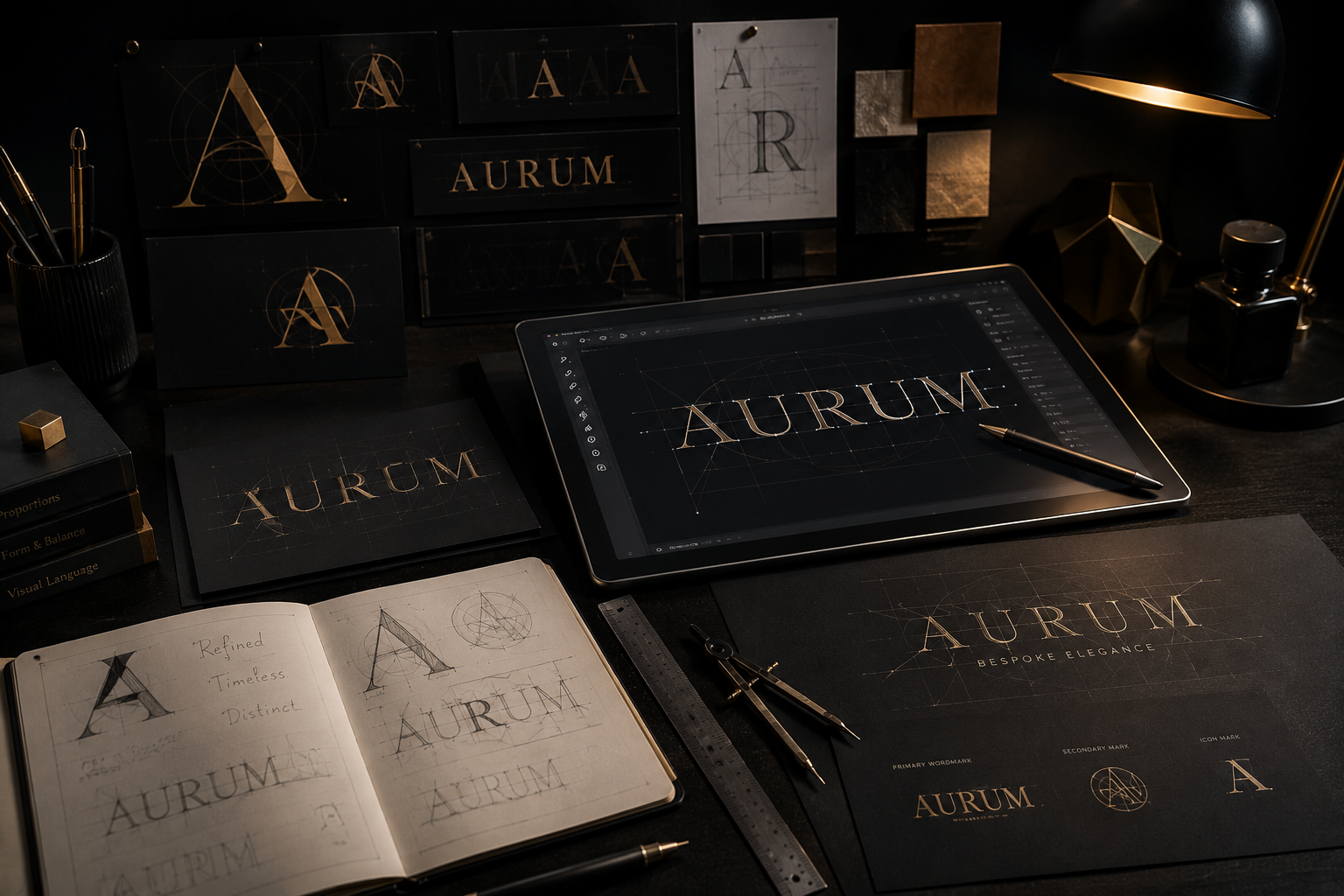 Logotype and Wordmark Systems by Graphisco