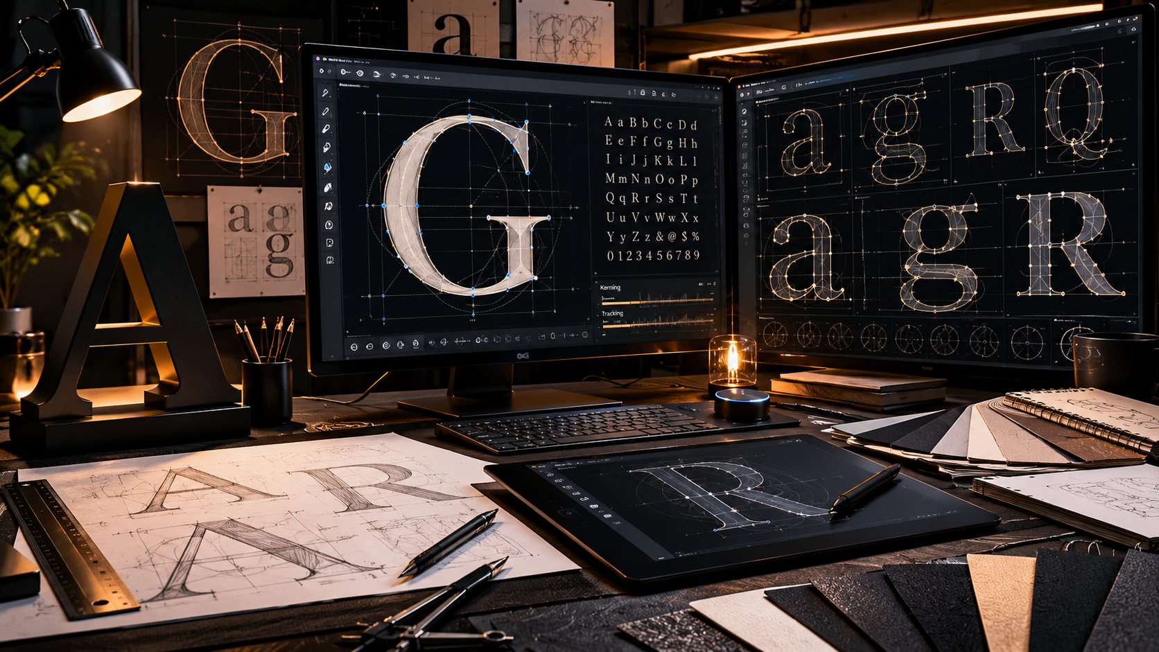 Custom Typeface Engineering by Graphisco